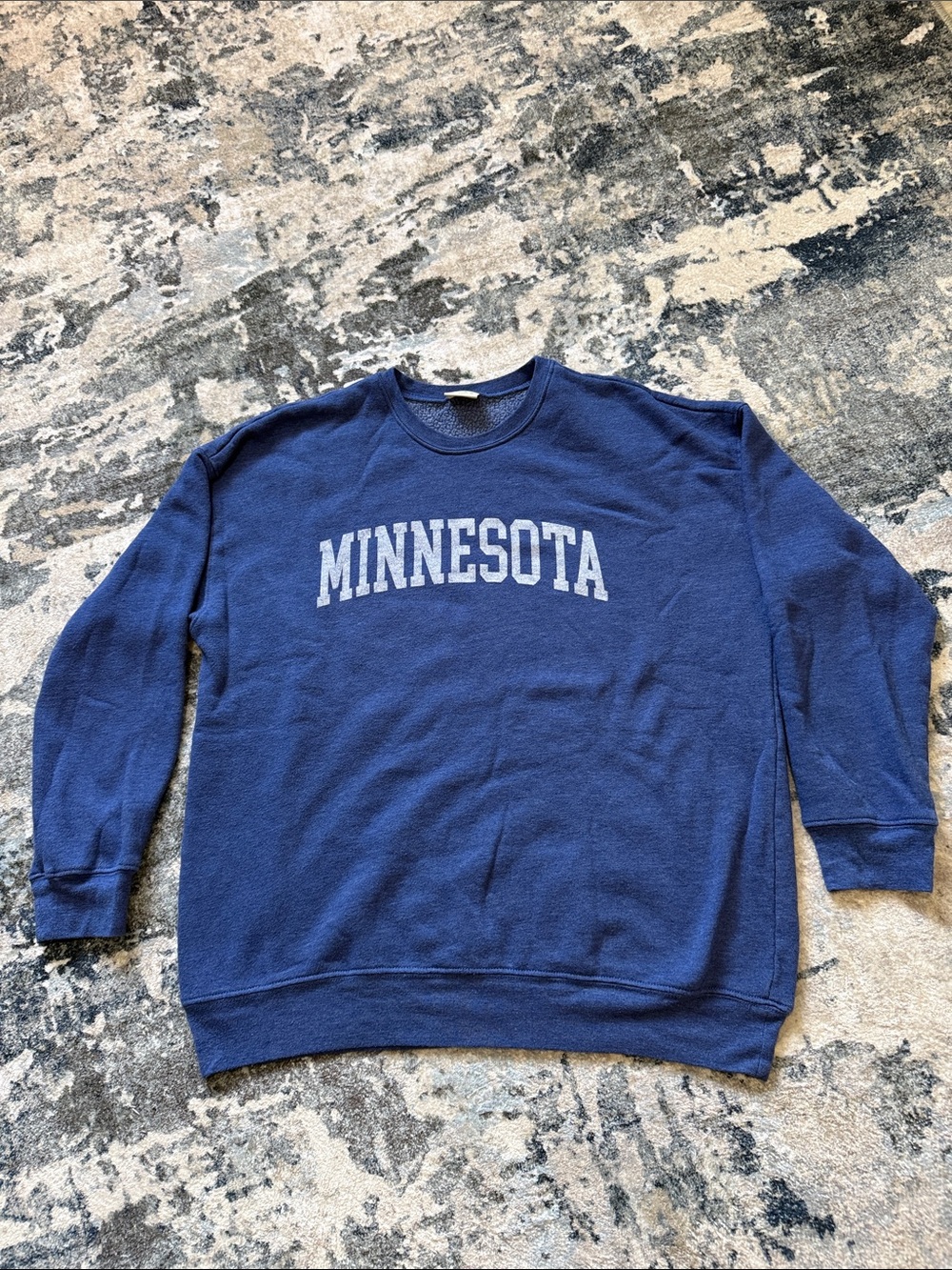Classic Minnesota Blue Crewneck Sweatshirt